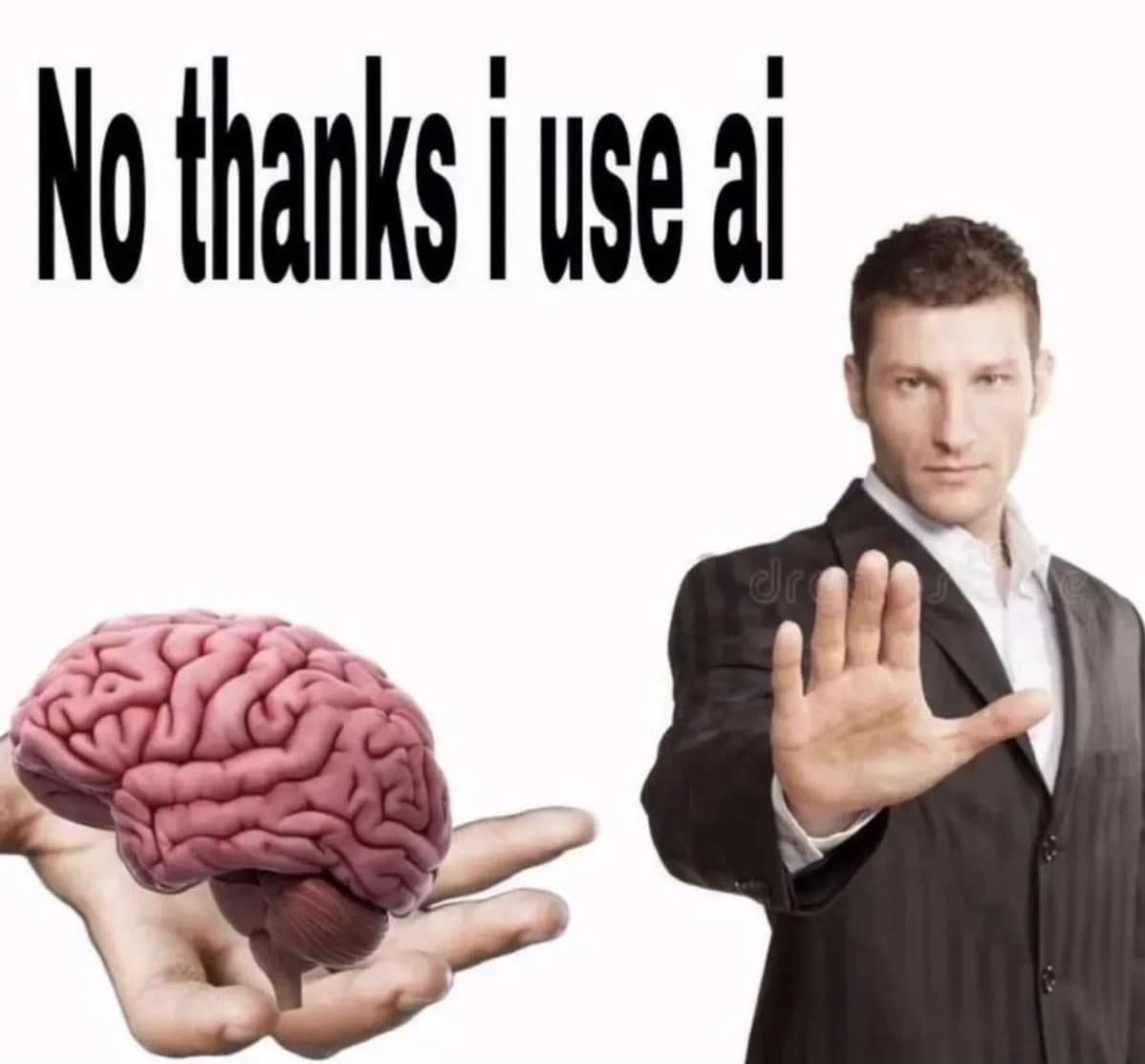 No thanks, I use AI
